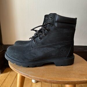 Timberland Black Leather Footwear